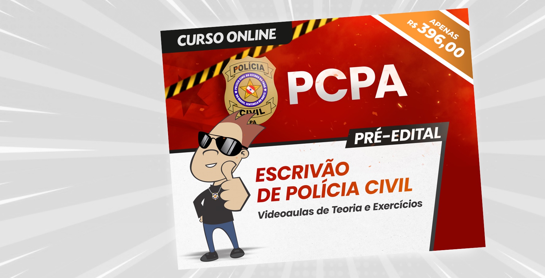 PC AP - Curso Para Polícia Civil do Amapá 2023